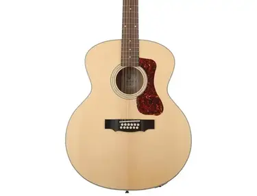 Guild F-2512E 12-String Acoustic-Electric - Blonde Maple