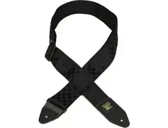 Ernie Ball Jacquard Guitar Strap - Black Checkers