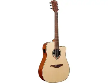 Lâg Lag Guitars Tramontane T170dce Dreadnought Acoustic-Electric Guitar Satin Natural