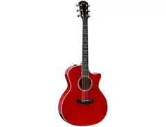 Taylor 614Ce Special-Edition Grand Auditorium Acoustic-Electric Guitar Transparent Red main image