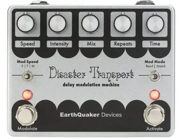 EarthQuaker Devices Disaster Transport Legacy Reissue Delay Modulation Machine Delay Pedal