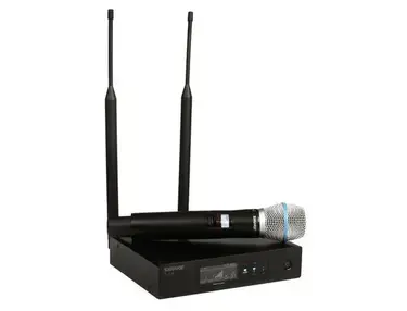 Shure QLXD24/B87A Digital Wireless Handheld Microphone System - G50 Band