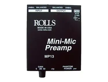 Rolls MP13 Mini Microphone Preamp