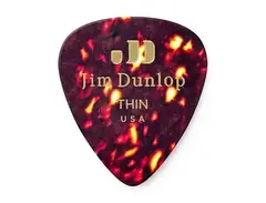 Dunlop 483P05TH Celluloid Standard Classics Thin Guitar Pick main image