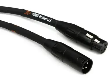 Roland RMC-B15 Black Series Microphone Cable - 15 foot
