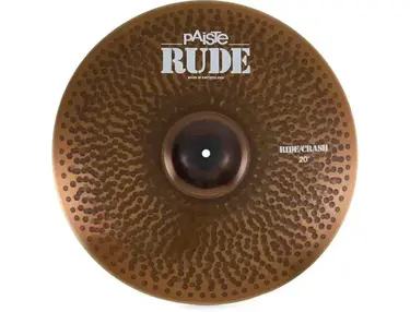 Paiste 20 inch RUDE Ride/Crash Cymbal