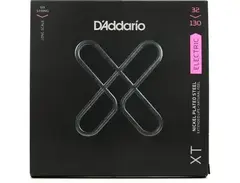 D'Addario XTB32130 Nickel-plated Steel Bass Guitar Strings - .032-.130 Regular Light, Long Scale, 6-string