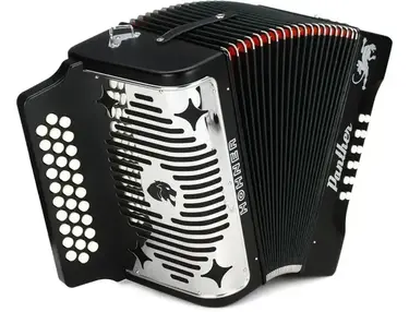 Hohner Panther Diatonic Accordion - Keys of G/C/F