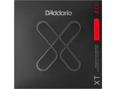D'addario Xt Acoustic Phosphor Bronze Strings, Medium, 13-56