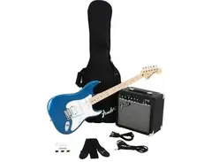 Squier Affinity Series Stratocaster HSS Pack Lake Placid Blue main image