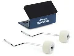 Drumeo QuietKick Bass Drum Practice Pad with Beater - Doubl Pedal main image