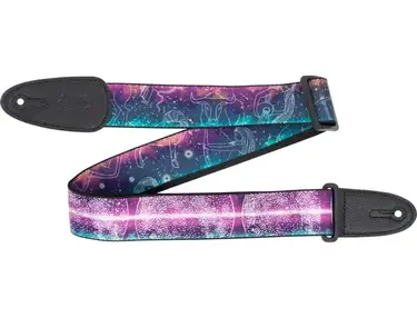 Levy's MP8Z-001 Poly Guitar Strap - Cosmic Print