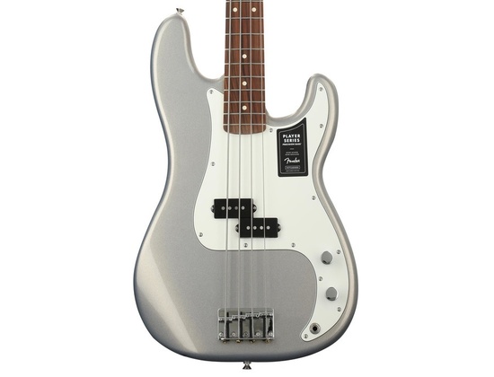 Fender Player Precision Bass Silver Equipboard 9654