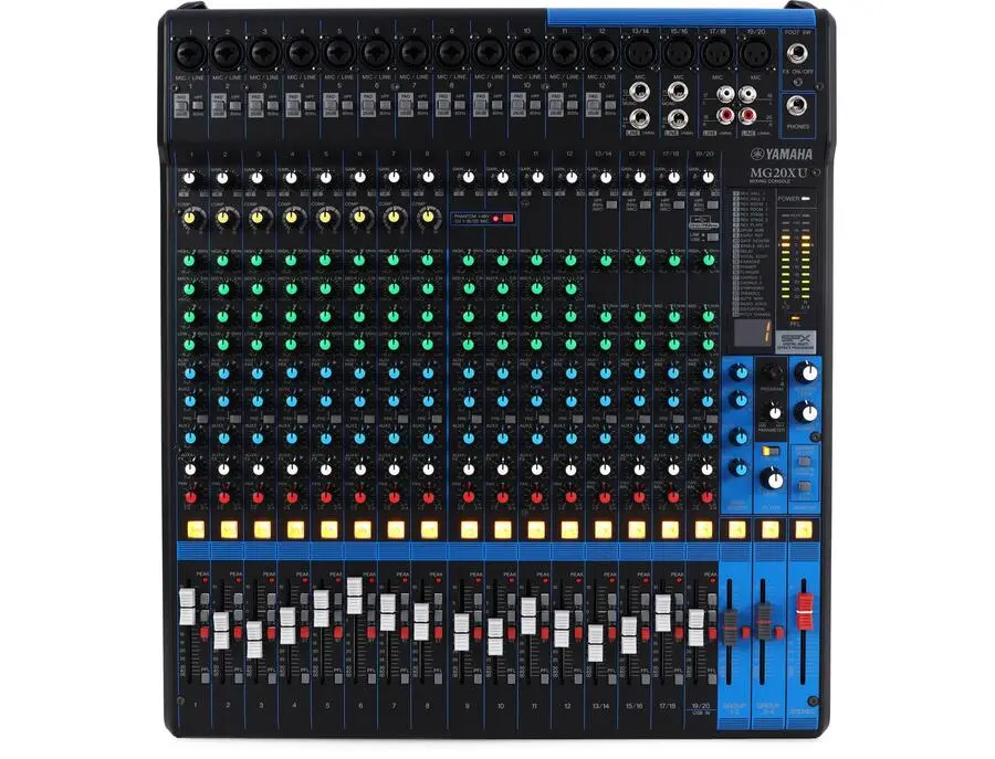 Yamaha MG20XU 20-channel Mixer with USB and FX - What To Know