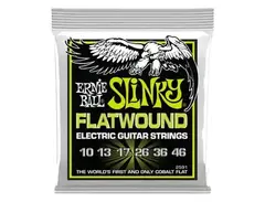 Ernie Ball Regular Slinky Flatwound Cobalt Guitar Strings (10-46) main image