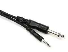 Hosa CMP-103 Interconnect Cable - 3.5mm TRS Male to 1/4-inch TS Male - 3 foot main image