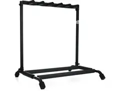 Rok-It RI-GTR-RACK5 Collapsible Folding Guitar Rack for 5 Acoustic or Electric Guitars