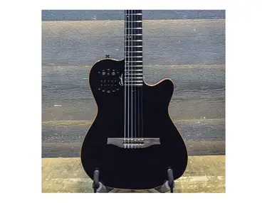 Godin Multiac ACS Nylon Cedar Top SF with Electronics Black Pearl