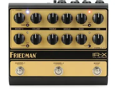 Friedman IR-X Dual Tube Preamp and DI
