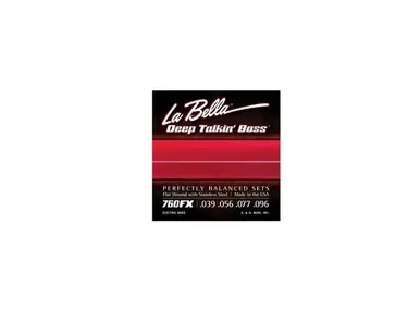 La Bella 760FX Deep Talkin’ Flat Wounds