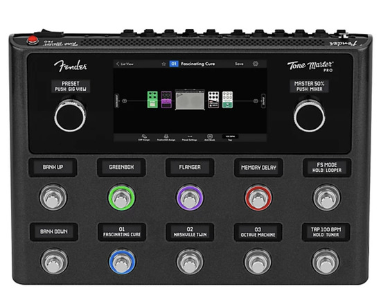 Fender Tone Master Pro Multi-Effects Guitar Pedal - ranked #188 in Multi Effects  Pedals
