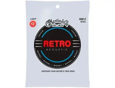 Martin Mm12 Retro Light Acoustic Guitar Strings