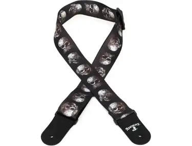 D'Addario Alchemy Guitar Strap - Muted Skulls