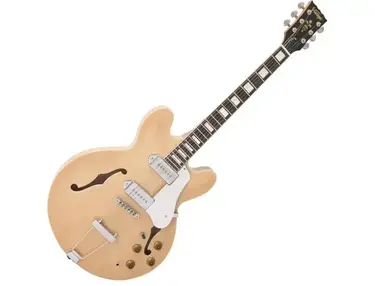 Vintage VSA500P ReIssued Semi Acoustic Guitar ~