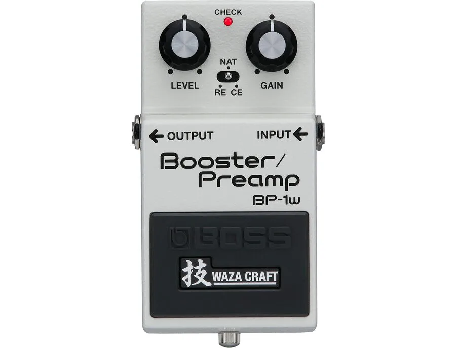 Boss BP-1W Booster/Preamp Waza Craft - What To Know & Where To Buy Boss BP-1W Booster/Preamp Waza Craft - What To Know & Where To Buy