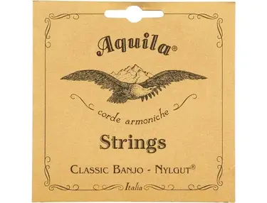 Aquila New Nylgut AQ-7B Minstrel Banjo Strings – Medium Tension DGDF