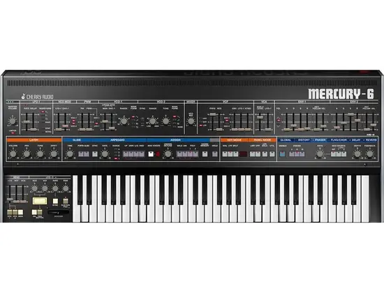 Cherry Audio Mercury-6 Synthesizer Software Instrument