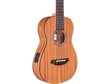 Cordoba Mini Ii Bass Mh-E Travel Bass Guitar Natural