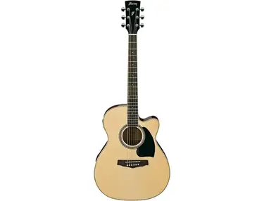 Ibanez Pc15ecent Performance Grand Concert Acoustic-Electric Guitar Natural