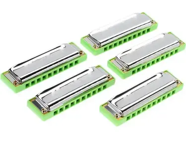 Hohner Rocket Amp Pro Pack 5-piece Harmonica Set - Keys of C, G, A, D, B Flat