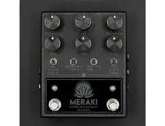 ギター walrus audio MERAKI STEREO ANALOG DELAY Walrus Audio Meraki Stereo Analog Delay Blacked Out - SixStringSensei