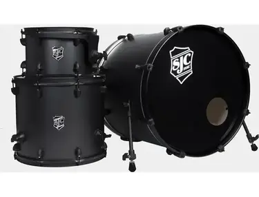 SJC Custom Drums Pathfinder Series 3-piece Shell Pack - Galaxy Grey