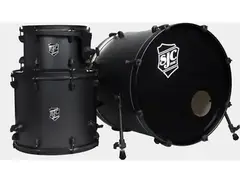 SJC Custom Drums Pathfinder Series 3-piece Shell Pack - Galaxy Grey