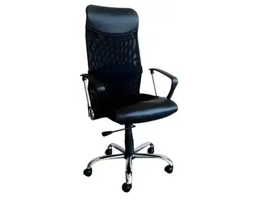 Anderson Black PU/Mesh Chair