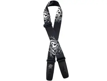 Henry Heller 2" Wide Polyester Lock-It Guitar Strap, Medusa LIS-108-S19