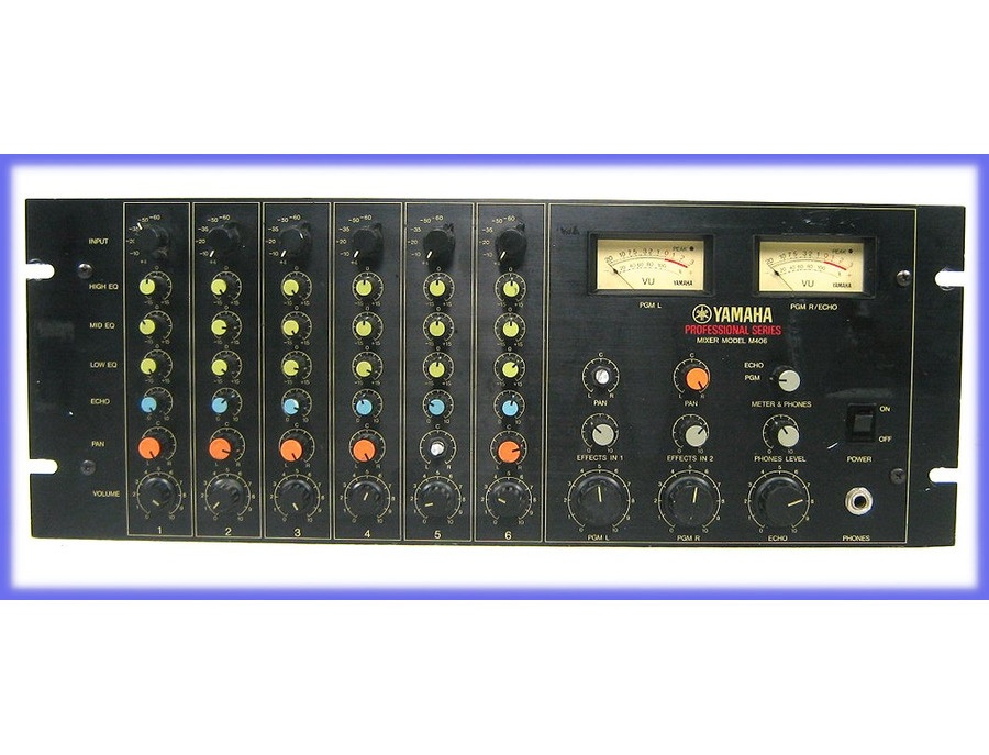 Yamaha M406 Rack Mixer - ranked #474 in Mixers | Equipboard