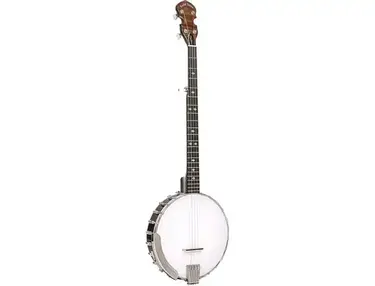 Gold Tone CC-100+ Cripple Creek Acoustic-electric Banjo - High Gloss Vintage Brown