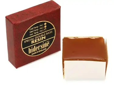 Hidersine DB3 Double Bass Rosin - Hard (Hot Weather)