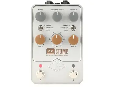 Universal Audio OX Stomp Dynamic Speaker Emulator Stereo Pedal