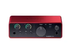 Focusrite Scarlett Solo Usb-C Audio Interface (Gen 4)