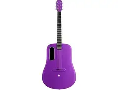 Lava Music Me 4 Carbon Fiber 38" Acoustic-Electric Guitar With Airflow Bag Purple