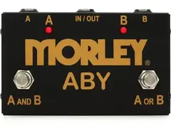 Morley Gold Series ABY 2-button Switcher/Combiner Pedal