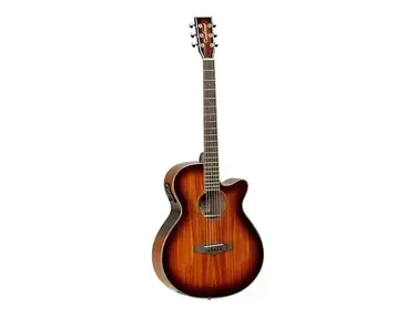 Tanglewood TW4 Koa Winterleaf Koa Super Folk Cutaway with Electronics