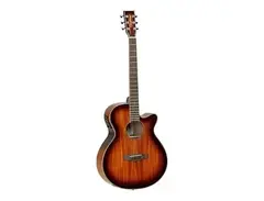 Tanglewood TW4 Koa Winterleaf Koa Super Folk Cutaway with Electronics main image