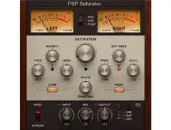 PSP Audioware Saturator Plug-in