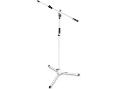 Gravity Stands Ms 4322 Microphone Stand With Telescoping Boom White main image